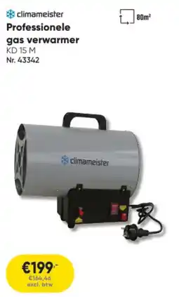 Toolstation Professionele gas verwarmer KD 15 M aanbieding