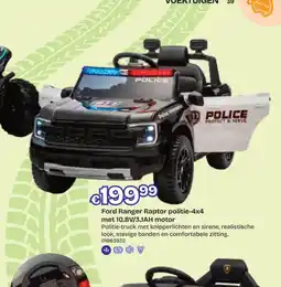 Dreamland Ford Ranger Raptor politie-4x4 aanbieding