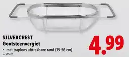 Lidl Silvercrest gootsteenvergiet aanbieding