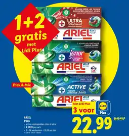 Lidl Ariel Pods aanbieding
