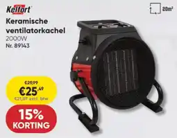 Toolstation Keramische ventilatorkachel aanbieding