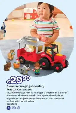 Dreamland Dierenverzorgingsboerderij Tractor Cadeauset aanbieding