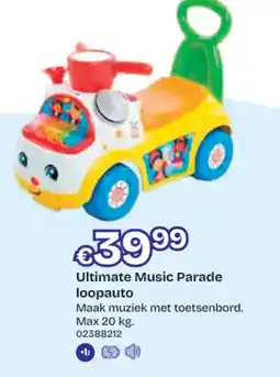 Dreamland Ultimate Music Parade loopauto aanbieding