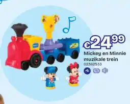 Dreamland Mickey en Minnie muzikale trein aanbieding