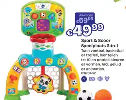 Dreamland Sport & Scoor Speelplaats 3-in-1 aanbieding
