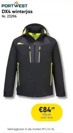 Toolstation dx4 winterjas aanbieding