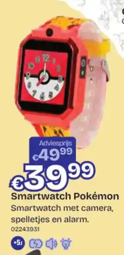 Dreamland Smartwatch Pokémon aanbieding