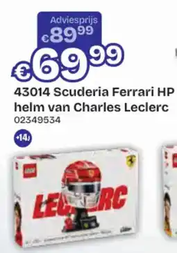 Dreamland Scuderia Ferrari HP helm van Charles Leclerc aanbieding