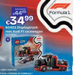 Dreamland Displaytruck met Audi F1 racewagen 60493 aanbieding
