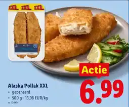 Lidl Alaska Pollak XXL aanbieding