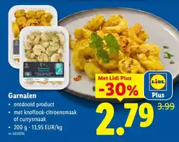Lidl Garnalen aanbieding