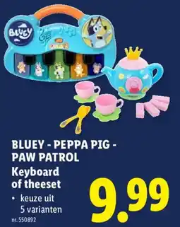 Lidl keyboard of theeset aanbieding