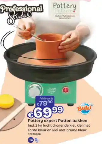 Pottery expert Potten bakken