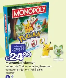 Dreamland Monopoly Pokémon aanbieding
