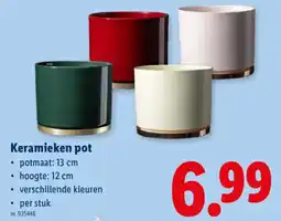 Lidl Keramieken pot aanbieding