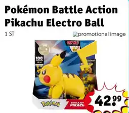 Kruidvat pokemon battle action pikachu electro ball aanbieding