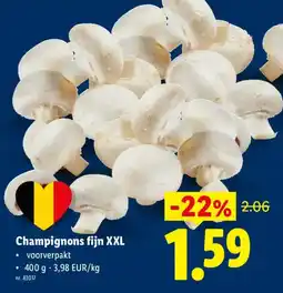Lidl Champignons fijn XXL aanbieding