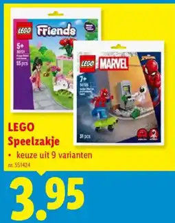 Lidl LEGO Speelzakje aanbieding