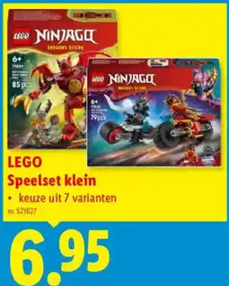 Lidl LEGO Speelset klein aanbieding