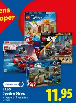 Lidl LEGO Speelset Disney aanbieding