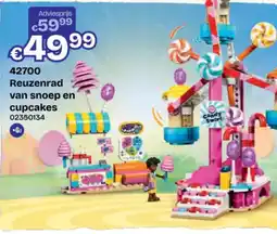 Dreamland Reuzenrad van snoep en cupcakes aanbieding