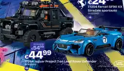 Dreamland Jaguar Project 7 en Land Rover Defender 77264 aanbieding
