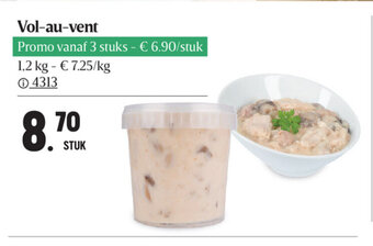 Buurtslagers Vol-au-vent aanbieding