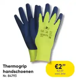 Toolstation Thermogrip handschoenen aanbieding