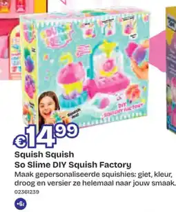 Dreamland Squish Squish So Slime DIY Squish Factory aanbieding