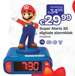 Dreamland Super Mario 3D digitale alarmklok aanbieding
