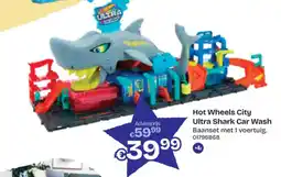 Dreamland Hot Wheels City Ultra Shark Car Wash aanbieding