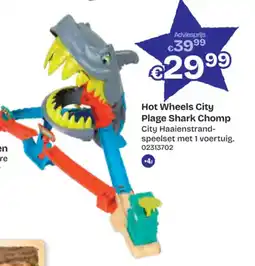 Dreamland Hot Wheels City Plage Shark Chomp aanbieding