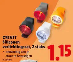 Lidl crivit siliconen verlichtingsset aanbieding
