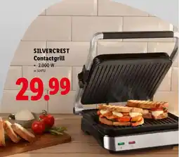 Lidl Silvercrest Contactgrill aanbieding