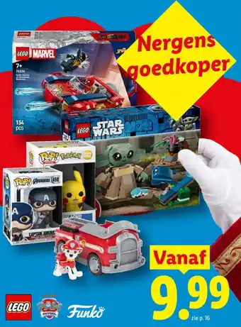 Lego, Paw Patrol en Funko