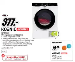 MediaMarkt Droogkast warmtepomp aanbieding