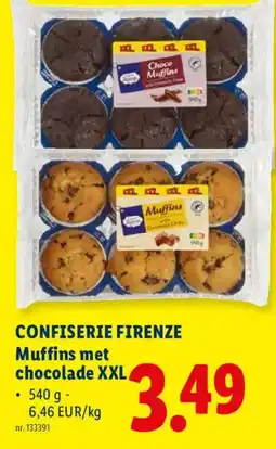 Lidl Muffins met chocolade XXL aanbieding
