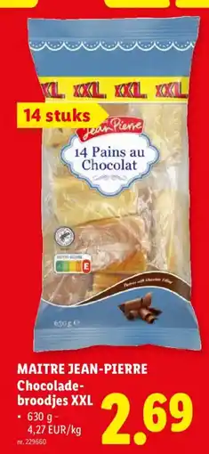 Lidl Chocolade-broodjes XXL aanbieding