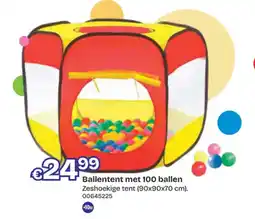 Dreamland Ballentent met 100 ballen aanbieding