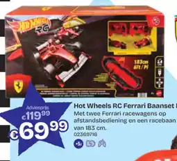 Dreamland Hot Wheels RC Ferrari Baanset aanbieding