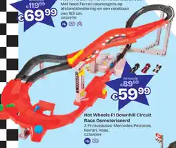 Dreamland Hot Wheels F1 Downhill Circuit Race Gemotoriseerd aanbieding