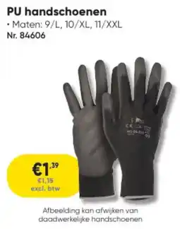 Toolstation PU Handschoenen aanbieding