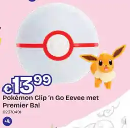 Dreamland pokemon clip n go eevee met premier bal aanbieding