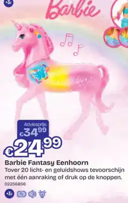 Dreamland Barbie Fantasy Eenhoorn aanbieding