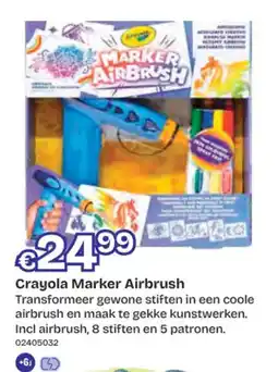 Dreamland Crayola Marker Airbrush aanbieding