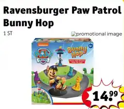Kruidvat Ravensburger paw patrol bunny hop aanbieding