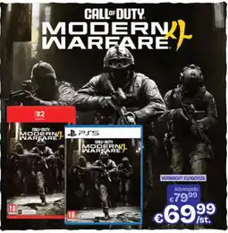 Dreamland Call of Duty Modern Warfare aanbieding