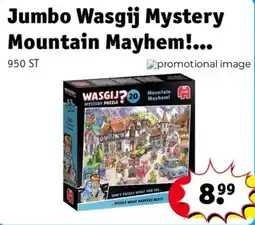 Kruidvat Jumbo Wasgij Mystery Mountain Mayhem aanbieding