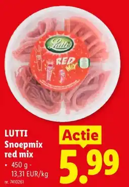 Lidl Lutti snoepmix red mix aanbieding