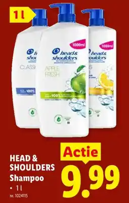 Lidl head & shoulders shampoo aanbieding